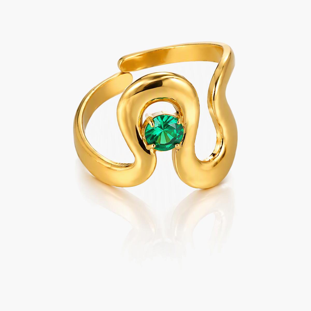 Vintage Snake Wrap Ring