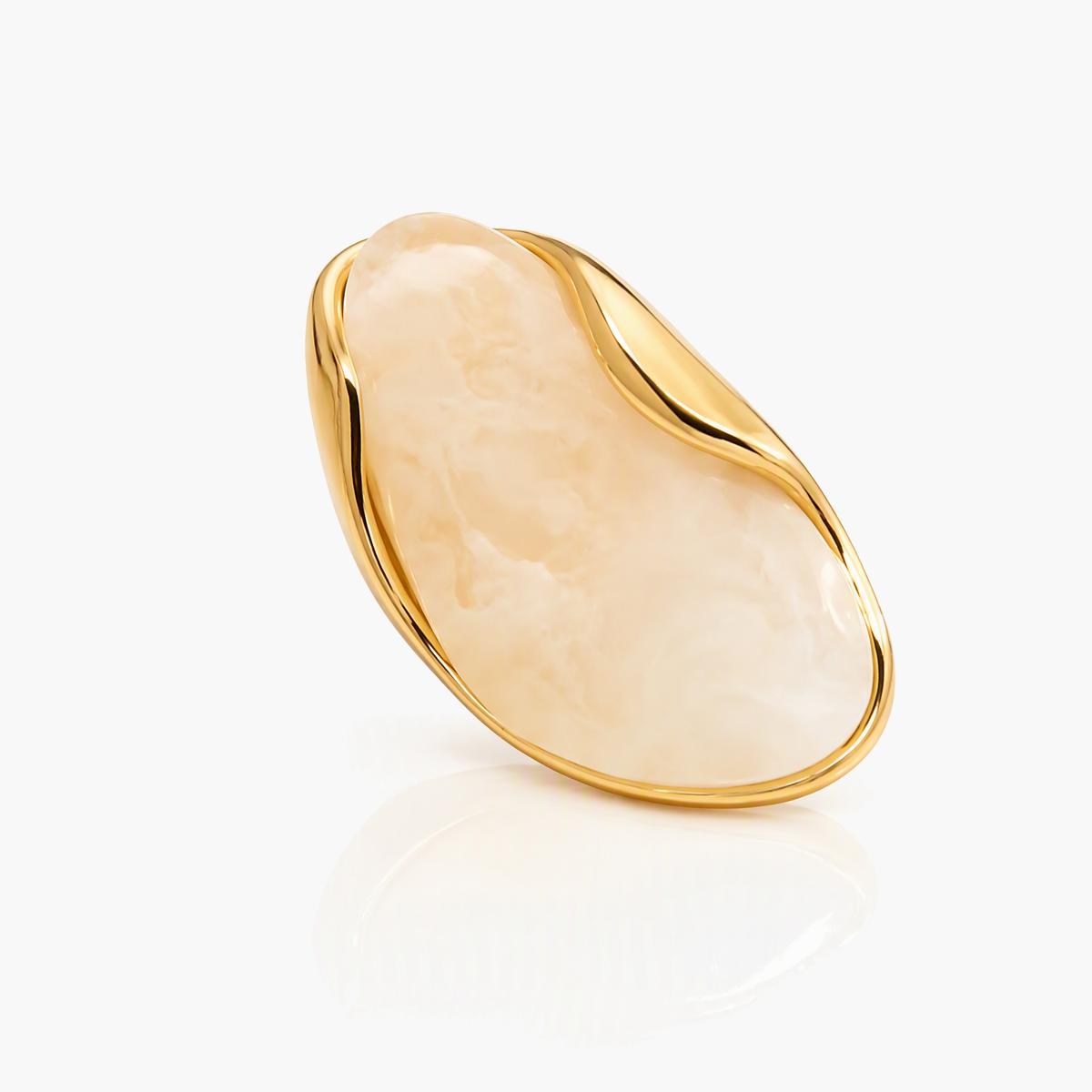 Organic Stone Stud Earrings