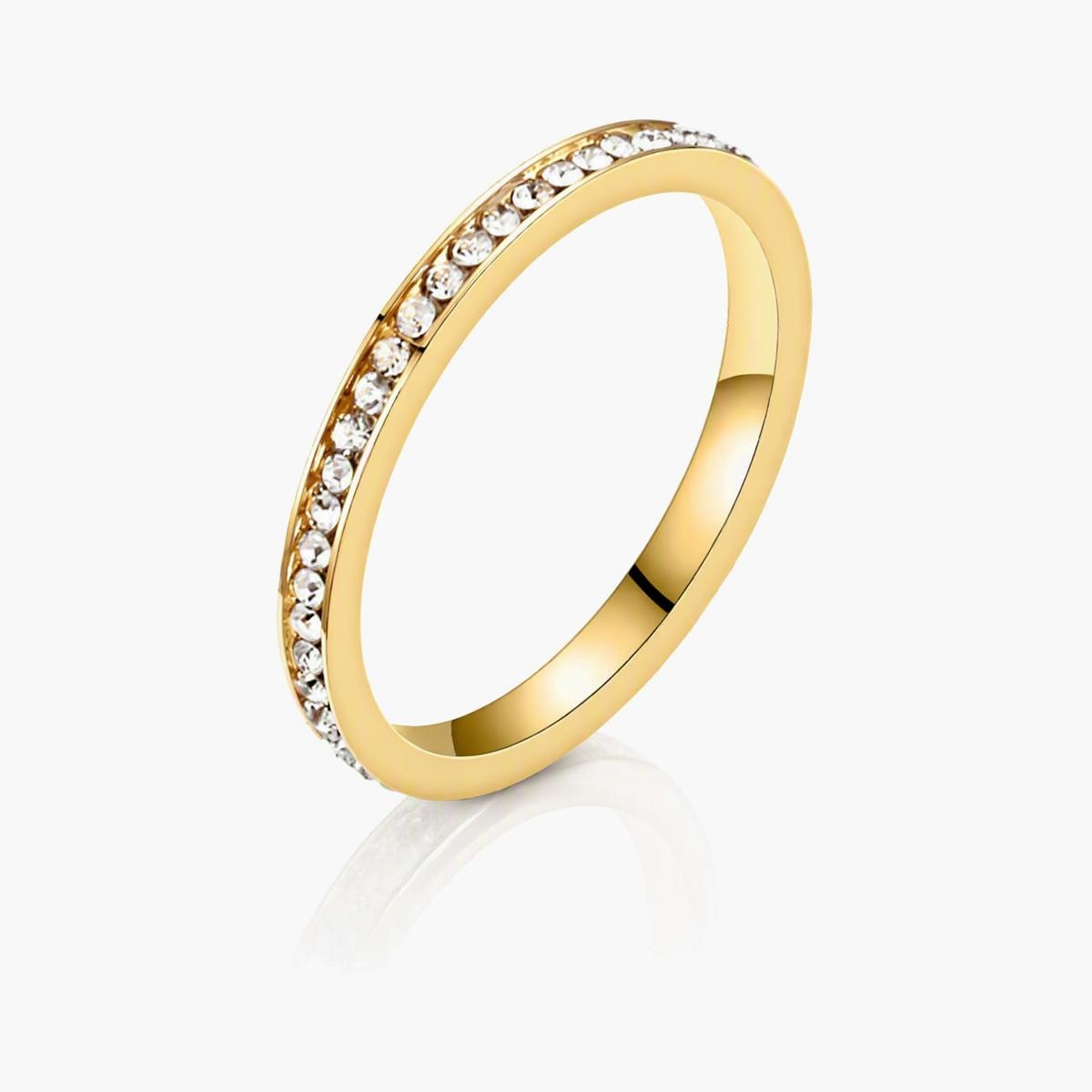 Dainty Paved Band Ring