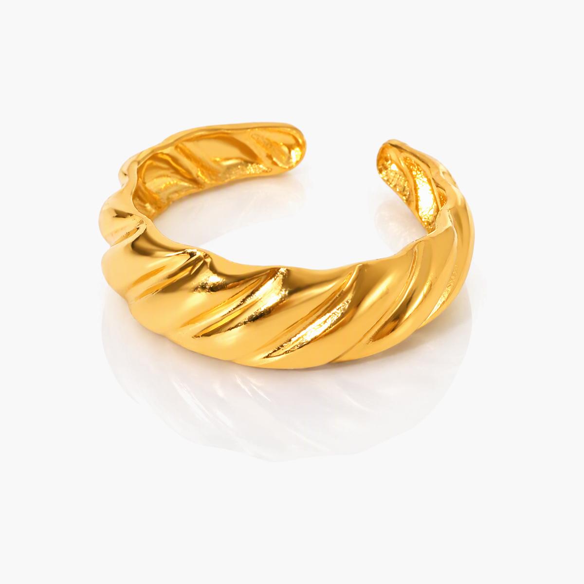 Trendy Open Cuff Ring