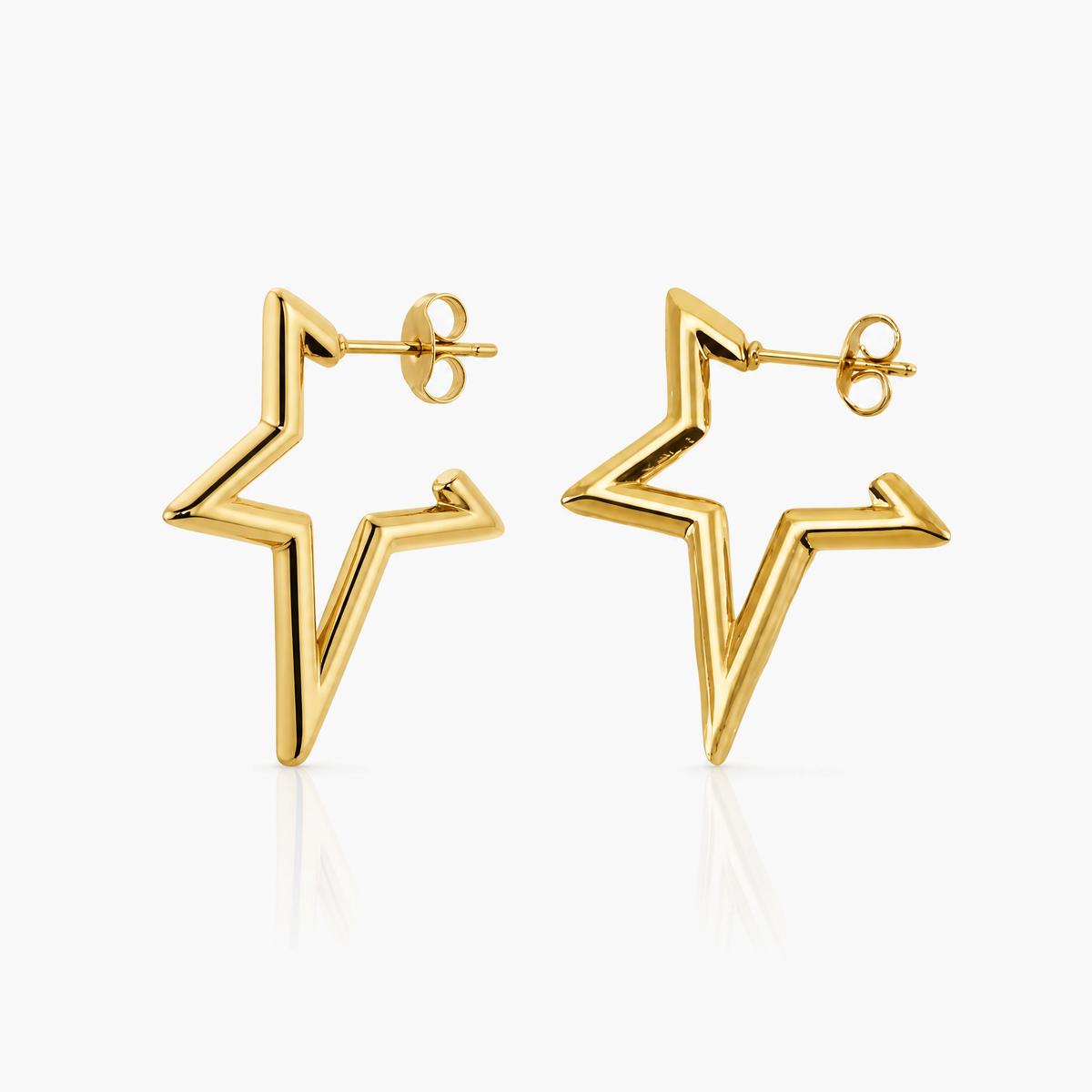 Trendy Lightning Bolt Earrings