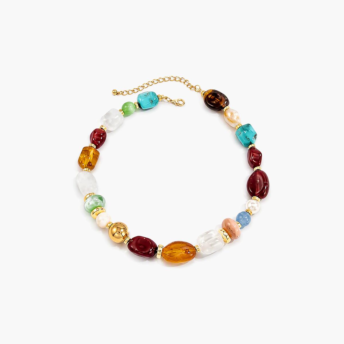 Boho Multi-Stone Necklace