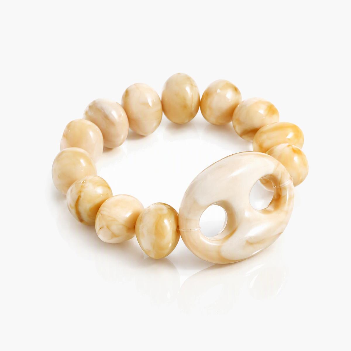 Cute Circle Disc Charm Bracelet