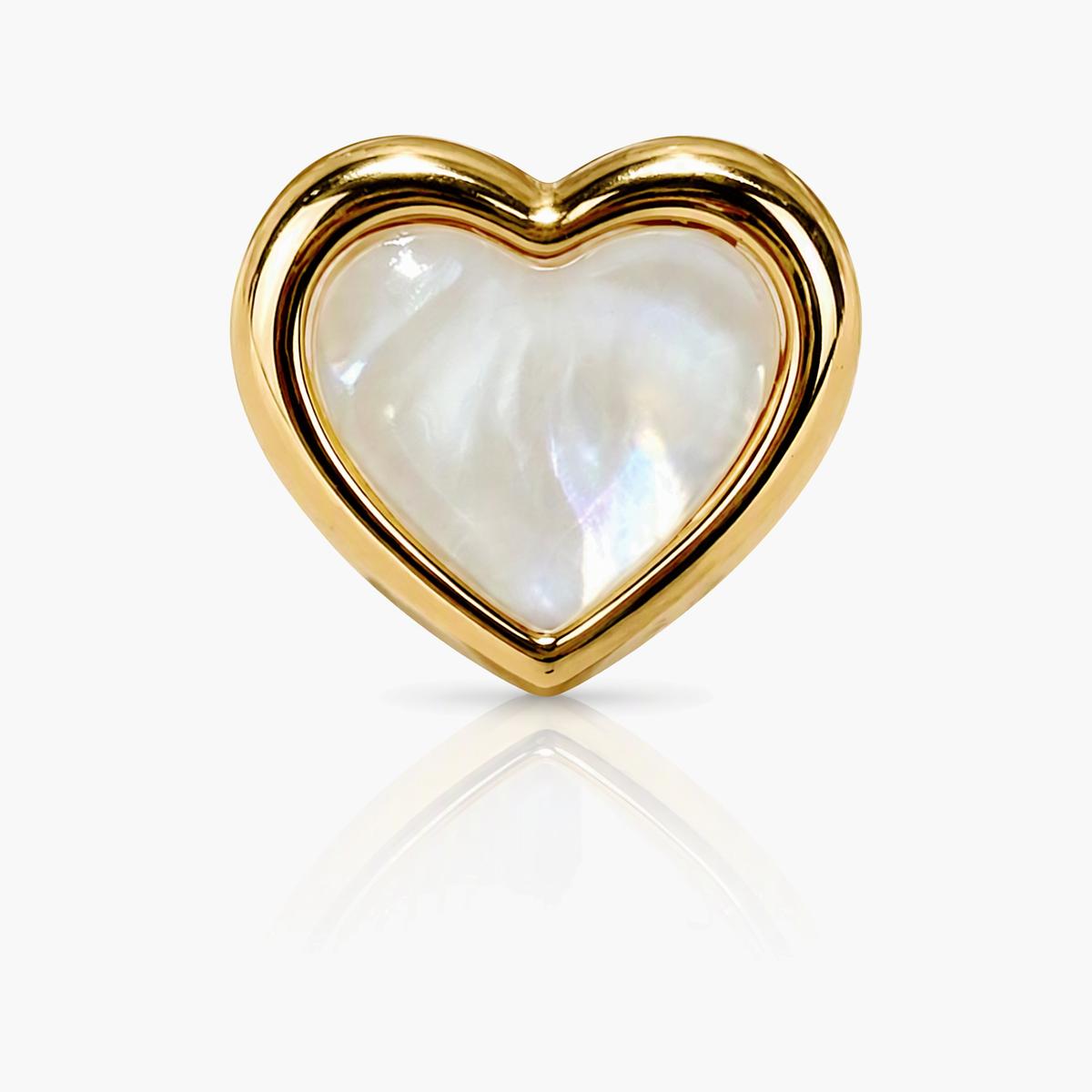Dainty Heart Stud Earrings