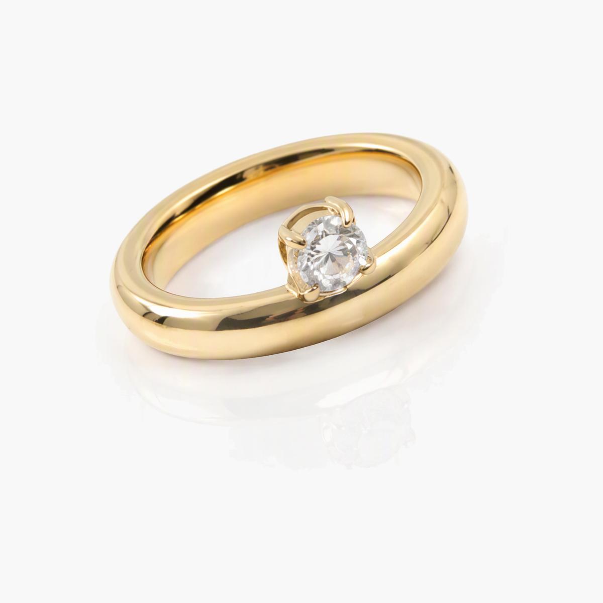 Trendy Twisted Band Ring