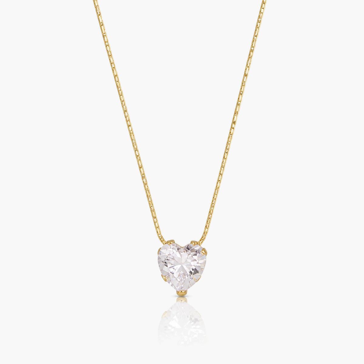 Dainty Heart Pendant Necklace