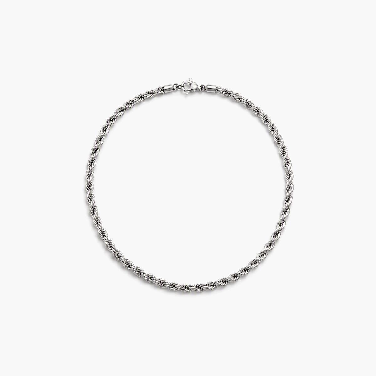 Twisted Rope Chain Necklace