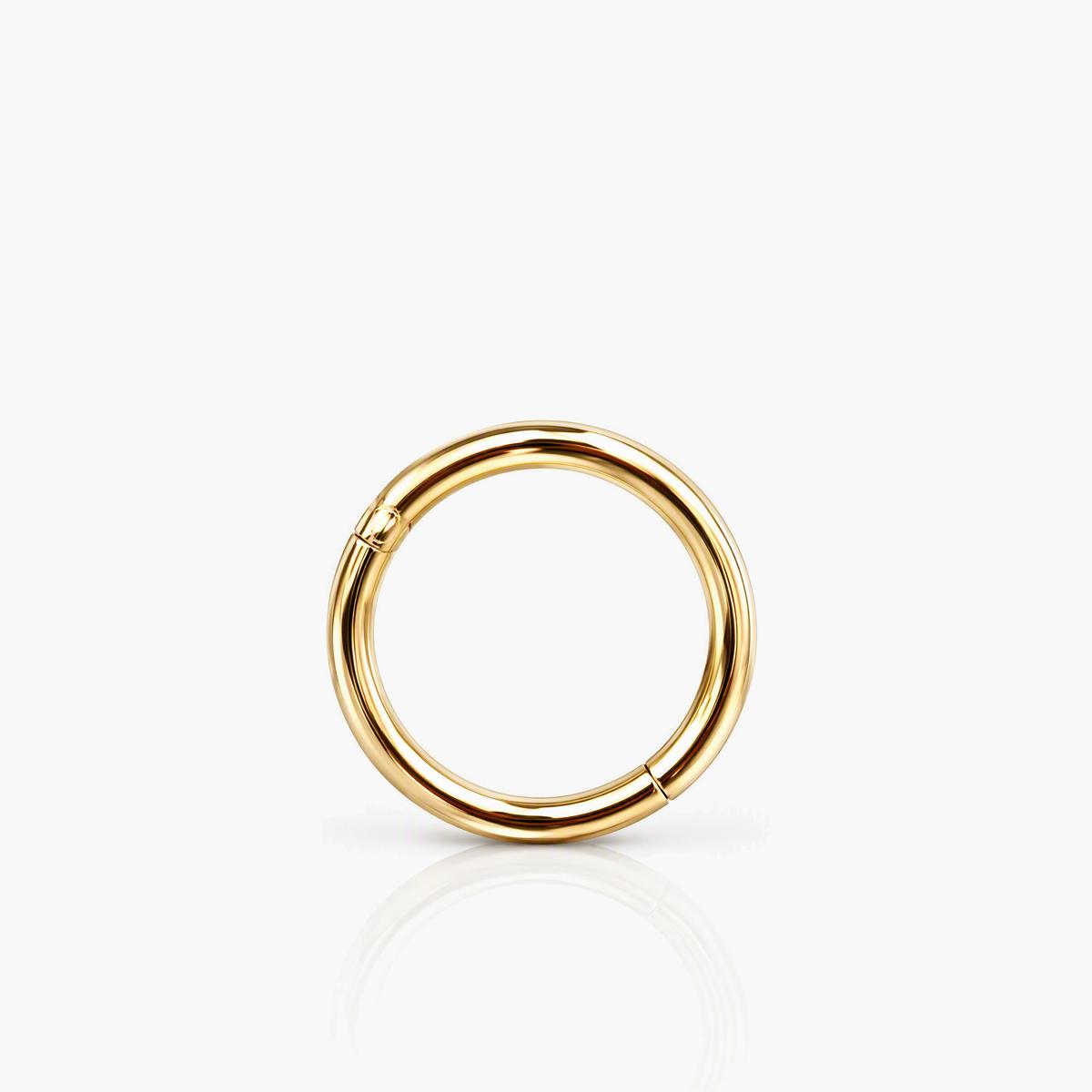 Minimalist Seamless Hoop Nose Ring