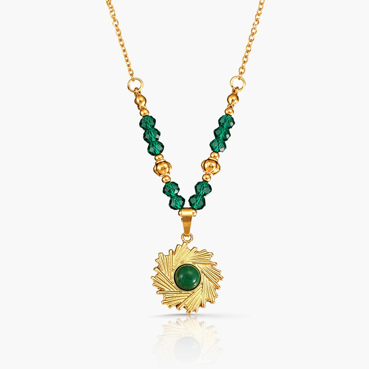 Sunburst Pendant Necklace