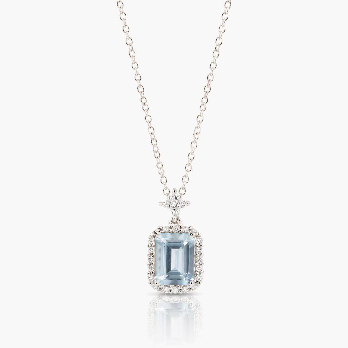 Elegant Rectangular Pendant Necklace