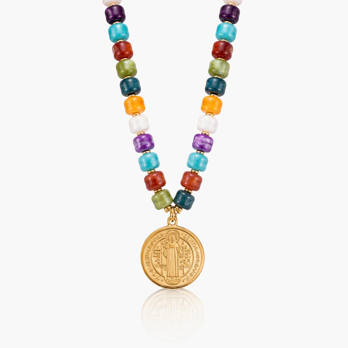 Boho Coin Pendant Necklace