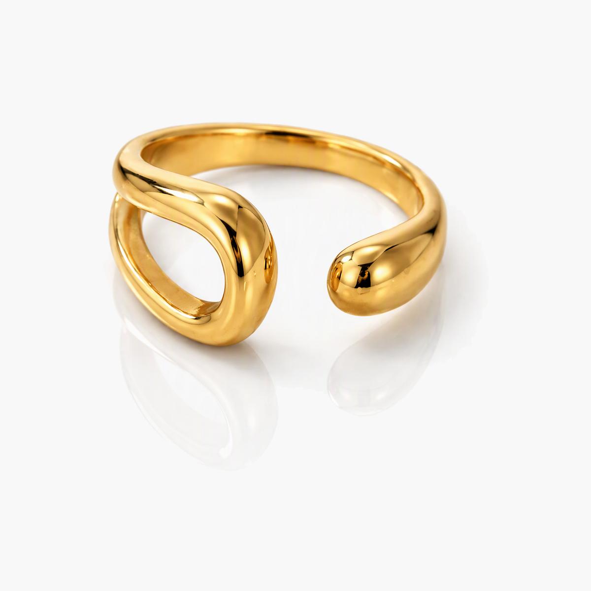 Trendy Mixed Stone Ring