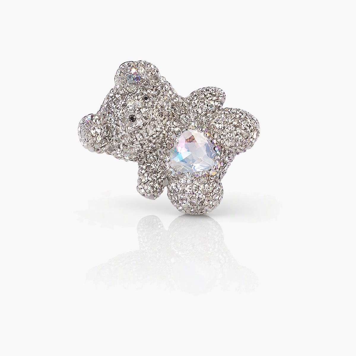 Cute Bear Charm Ring