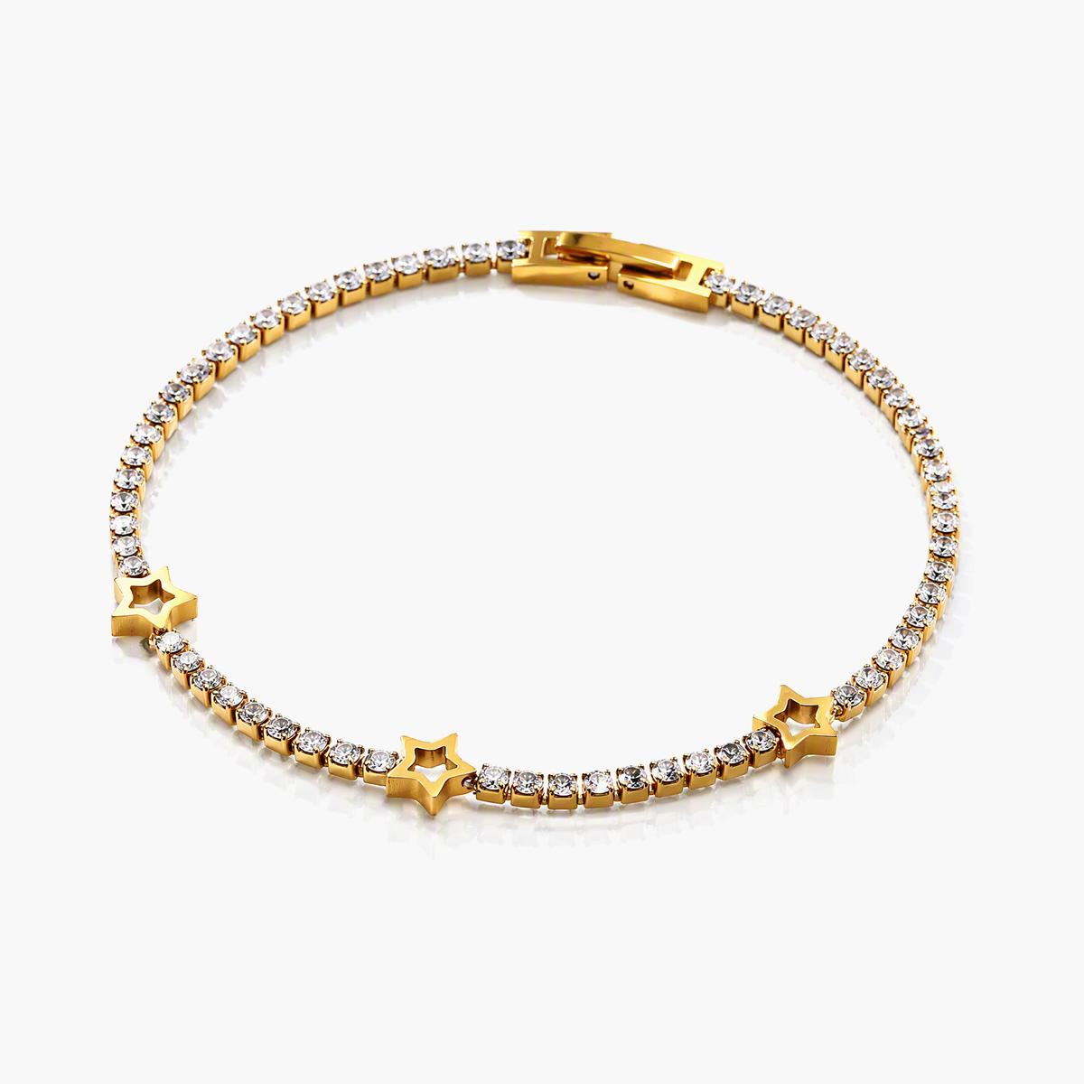 Dainty Heart Charm Bracelet