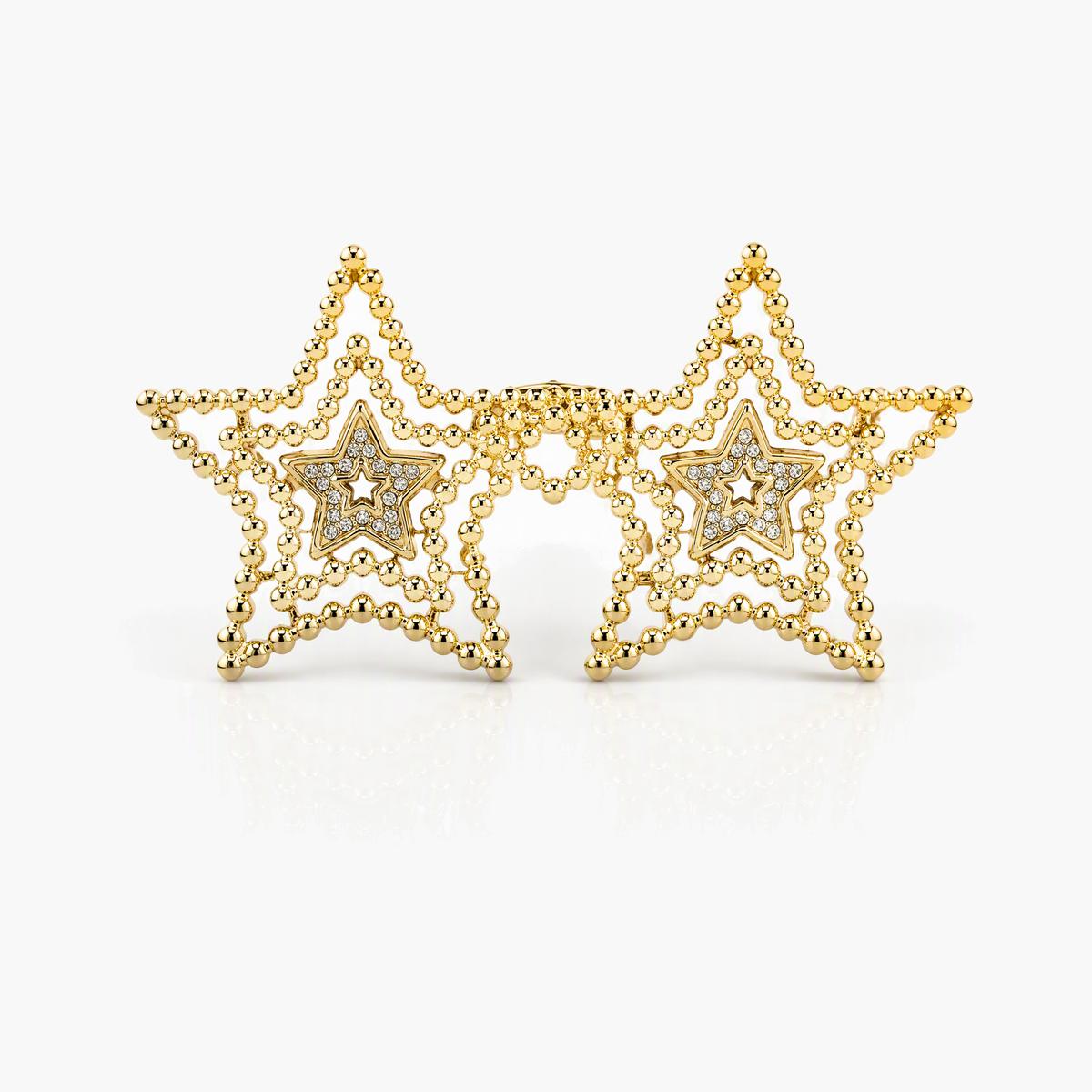 Layered Heart Stud Earrings