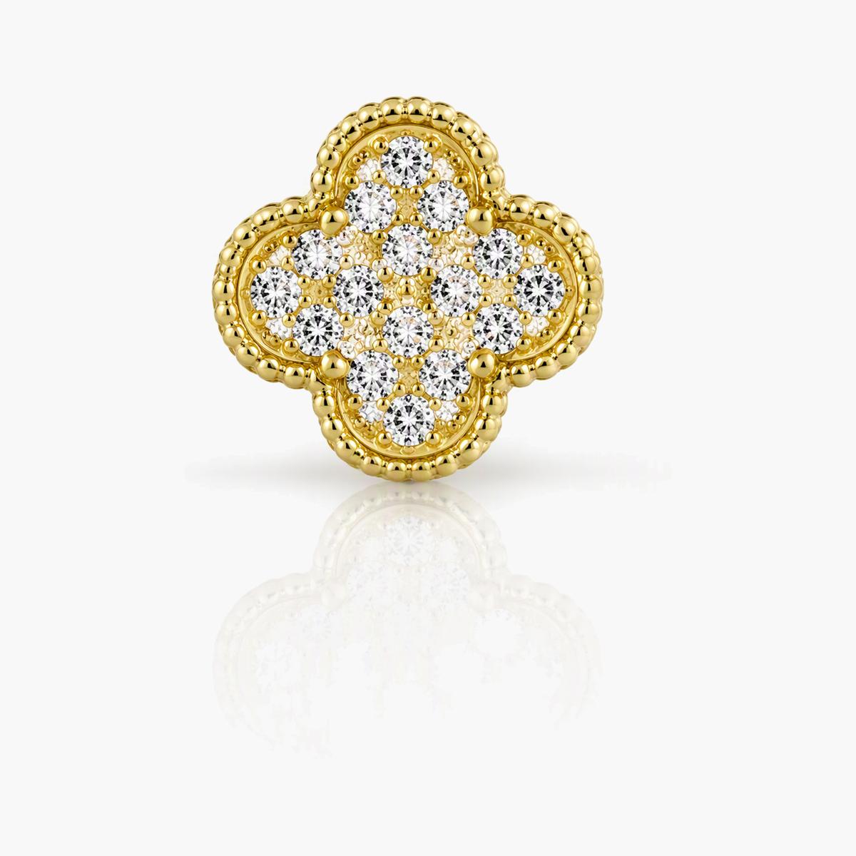 Trendy Mixed Motif Stud Earrings