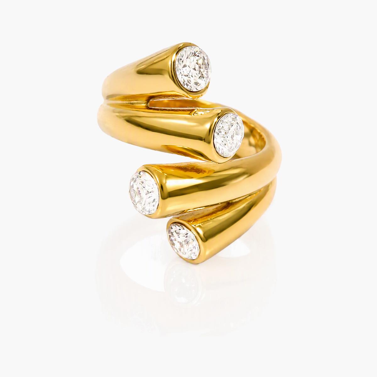 Trendy Twisted Band Ring
