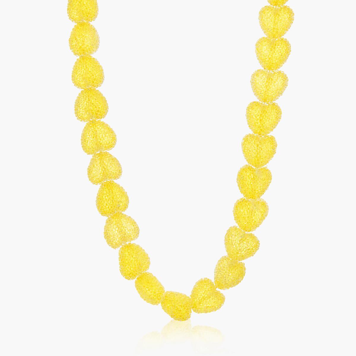 Cute Heart Bead Necklace