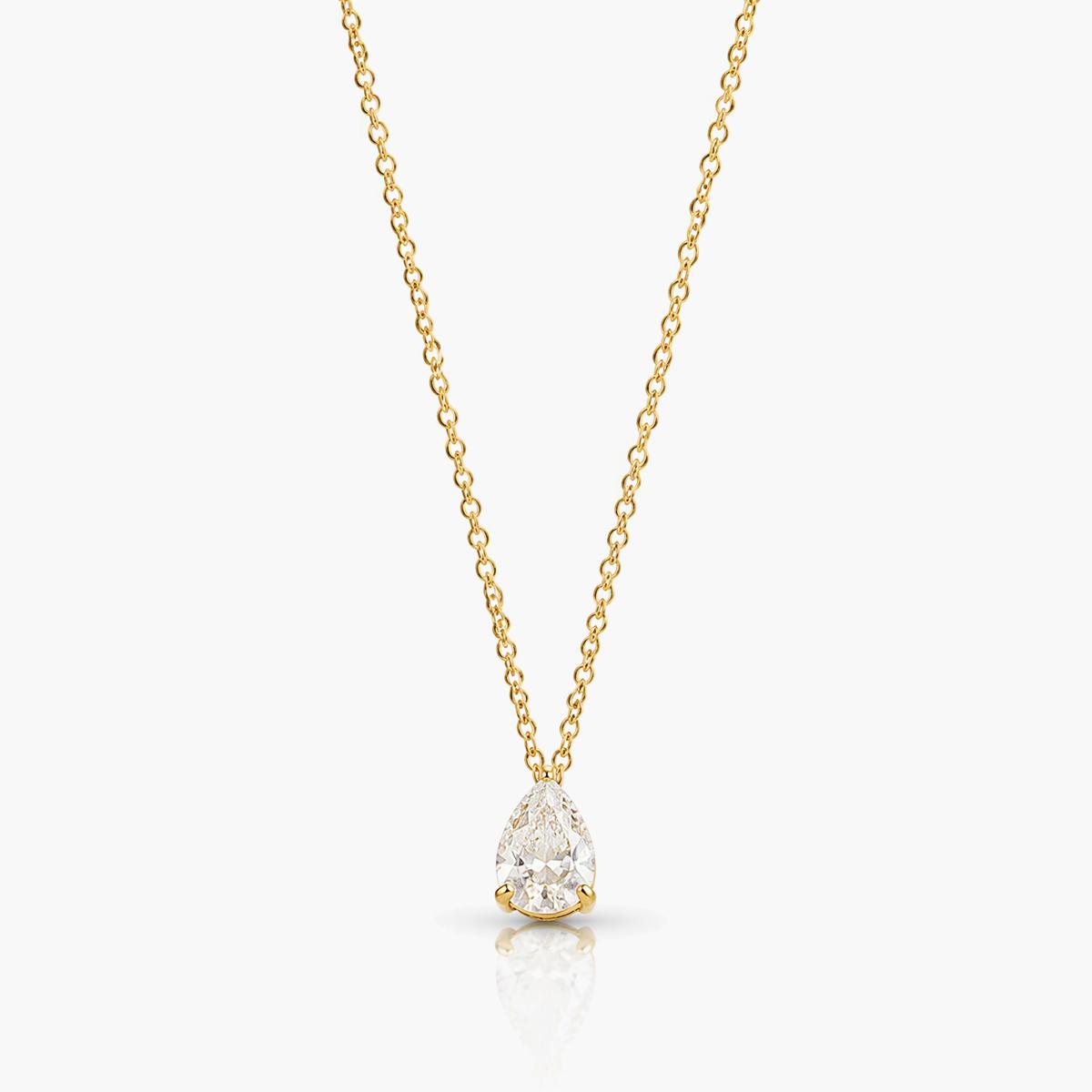 Dainty Teardrop Pendant Necklace