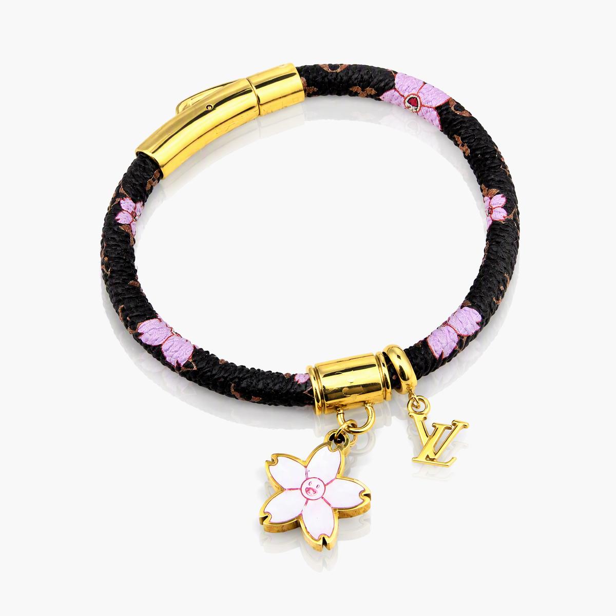 Cherry Blossom Charm Bracelet