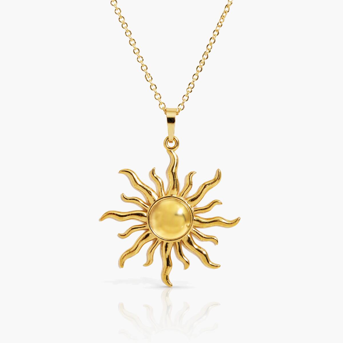 Sun Pendant Necklace