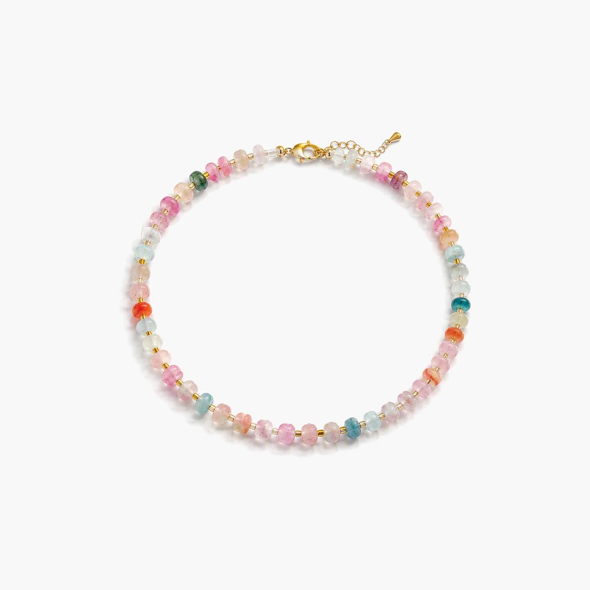 Boho Multicolor Beaded Necklace
