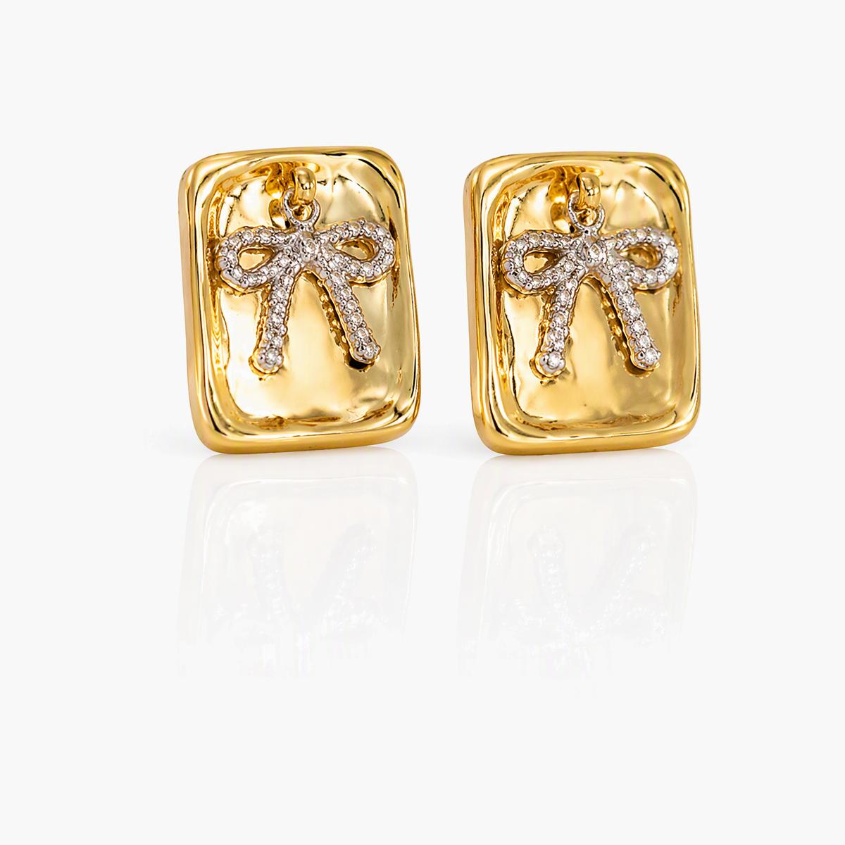 Cute Bow Knot Stud Earrings