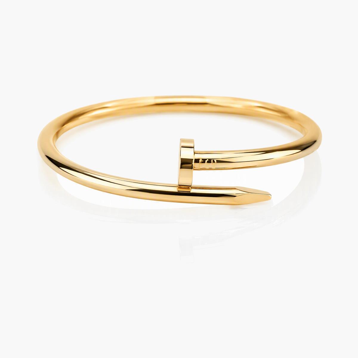 Minimalist Nail Cuff Bangle
