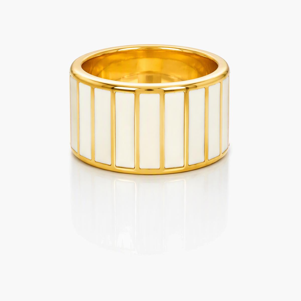 Trendy Geometric Stackable Rings