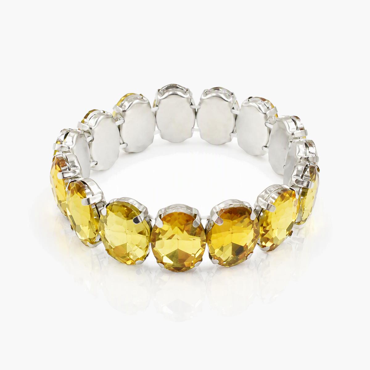 Chunky Oval Stone Bracelet