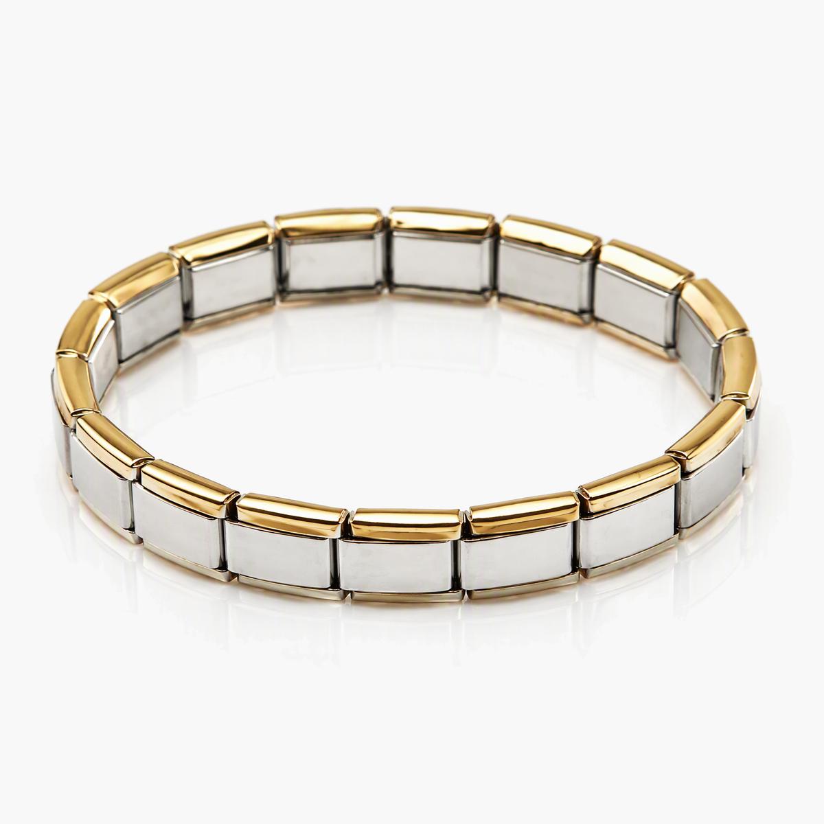 Minimalist Rectangular Link Bracelet