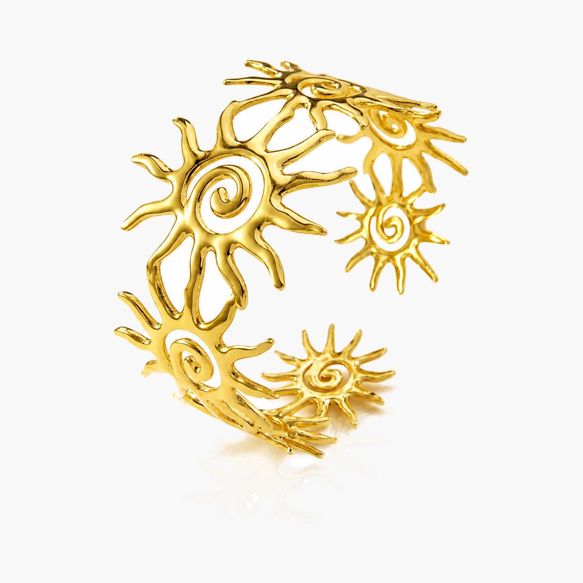 Boho Sun Cuff Bracelet