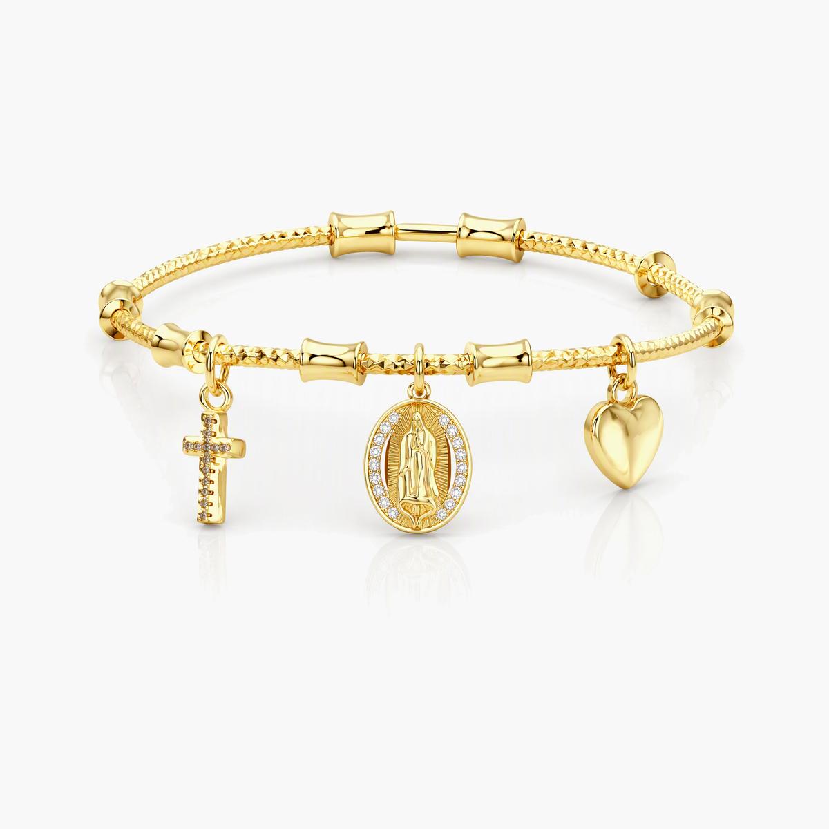 Religious Charm Bracelet