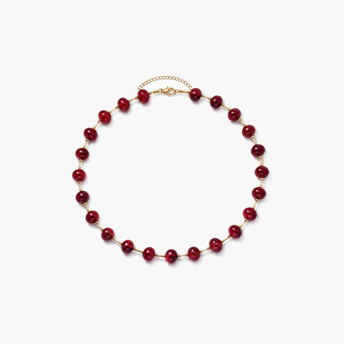 Elegant Irregular Bead Necklace
