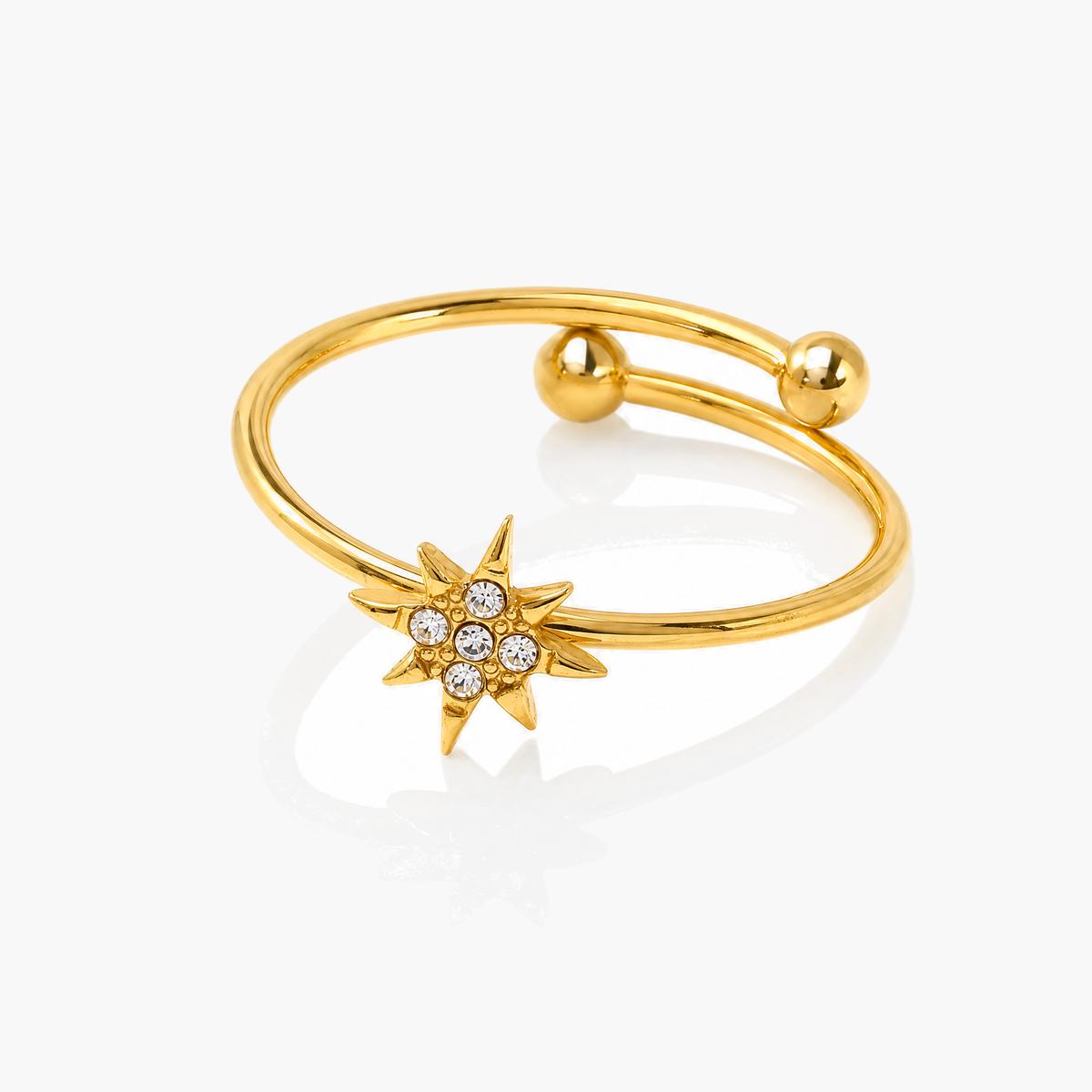 Dainty Starburst Ring