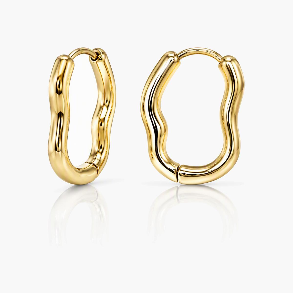 Irregular Hoop Earrings