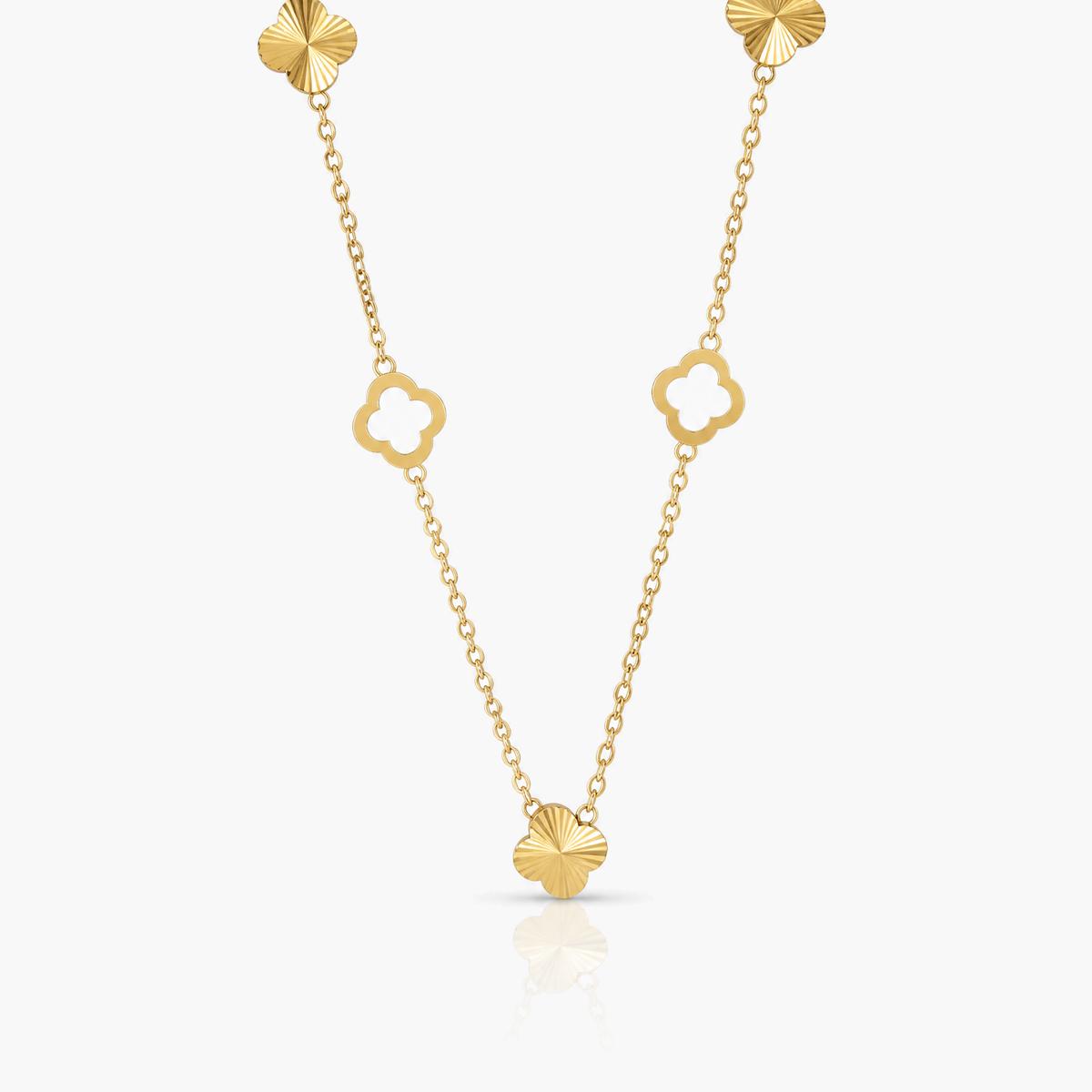 Dainty Four-Leaf Clover Necklace