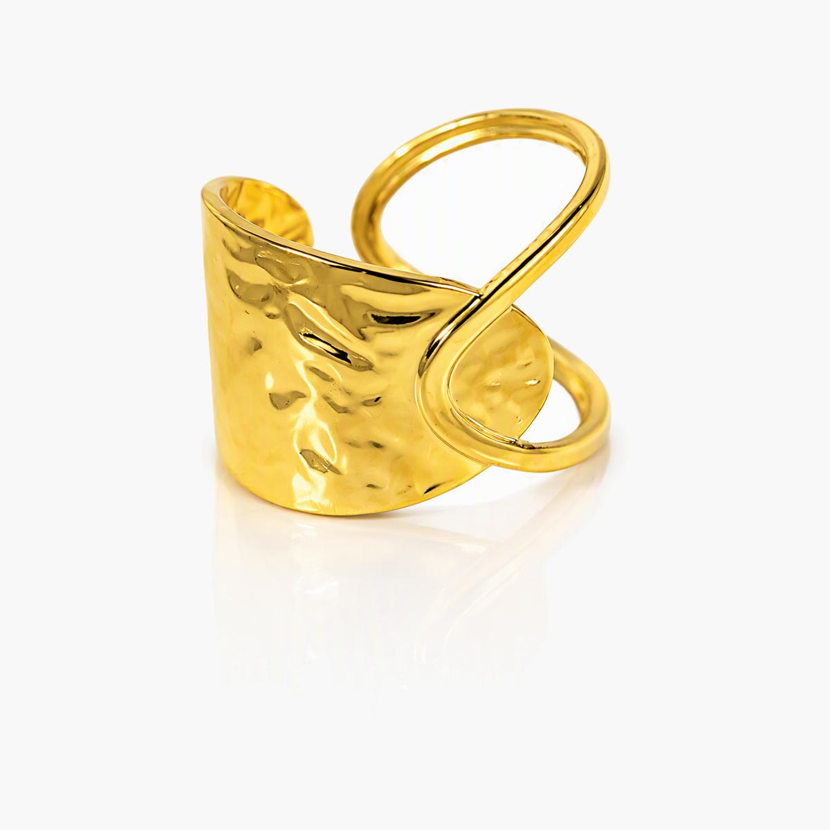 Trendy Open Cuff Ring
