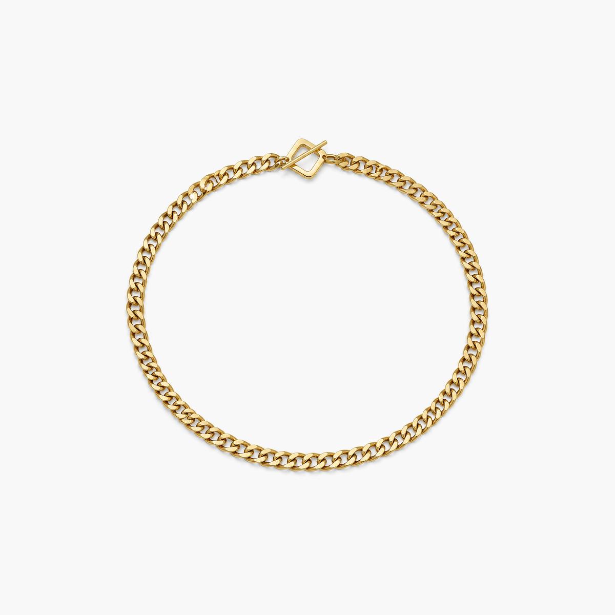 Square Toggle Chain Necklace