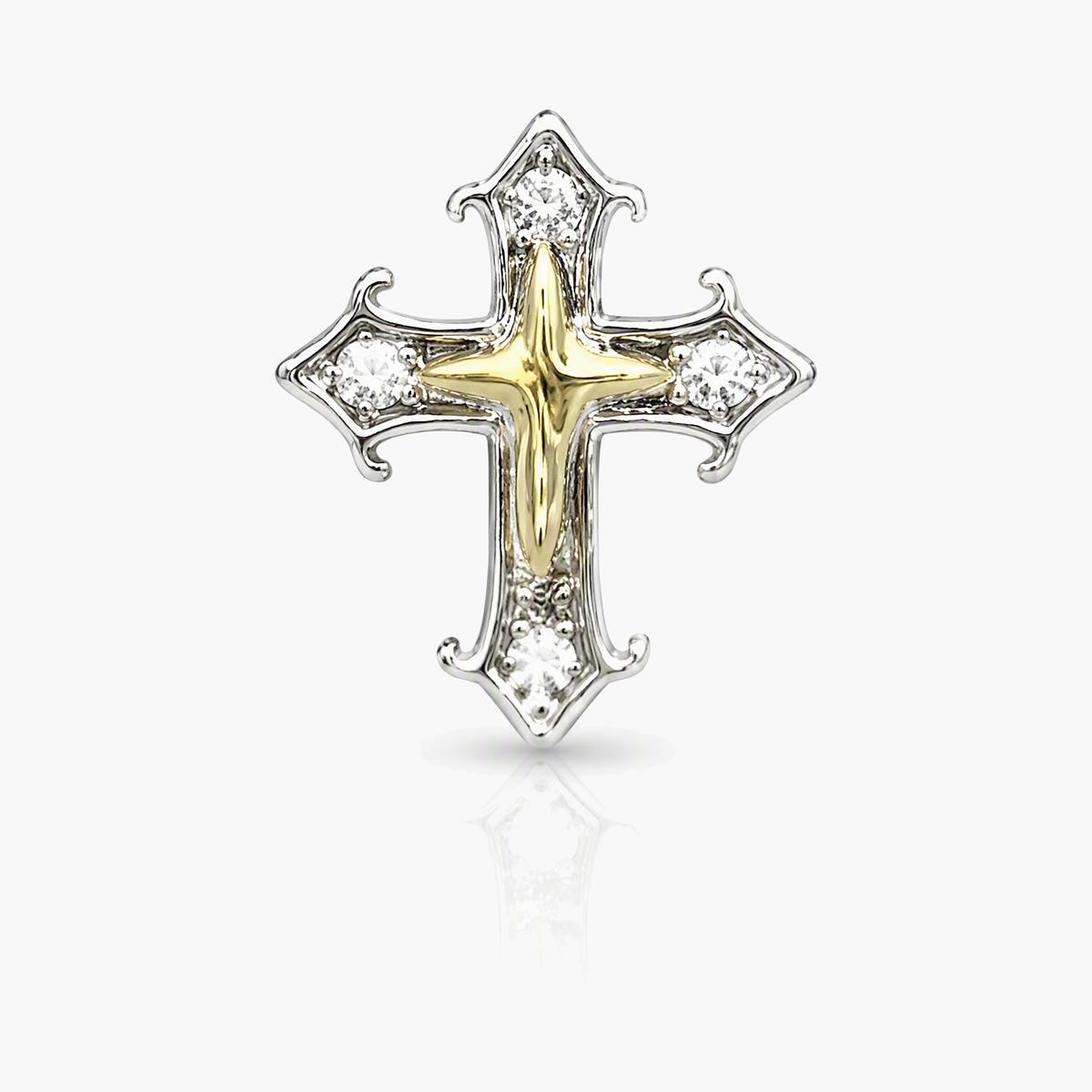 Dainty Cross Stud Earrings