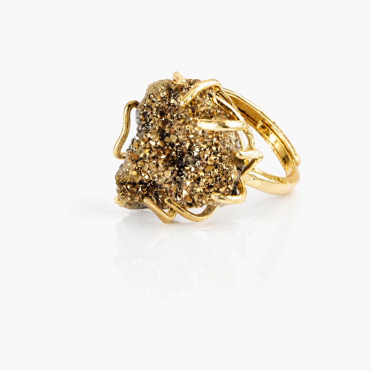 Boho Raw Stone Ring