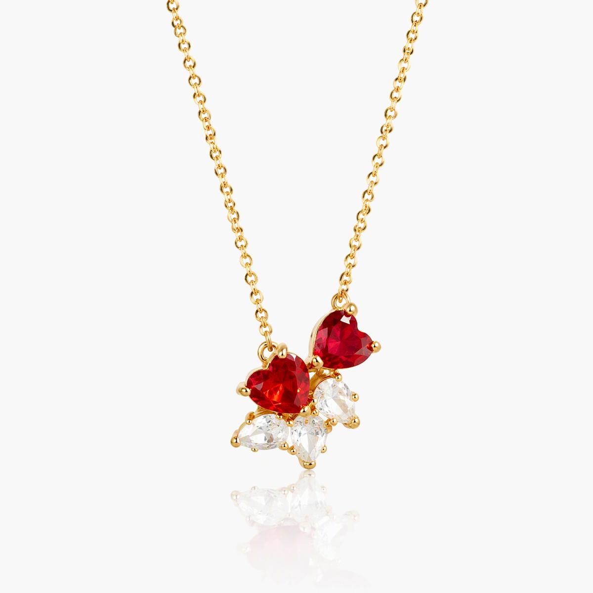 Elegant Heart Pendant Necklace
