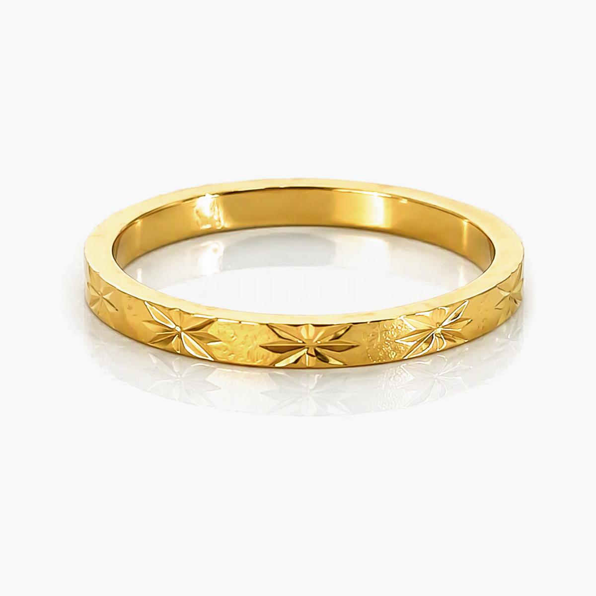 Dainty Cut Flower Ring