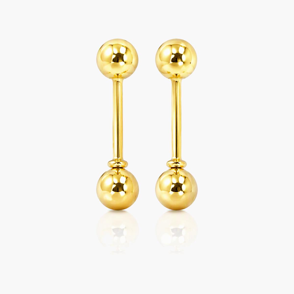 Minimalist Double Ball Barbell