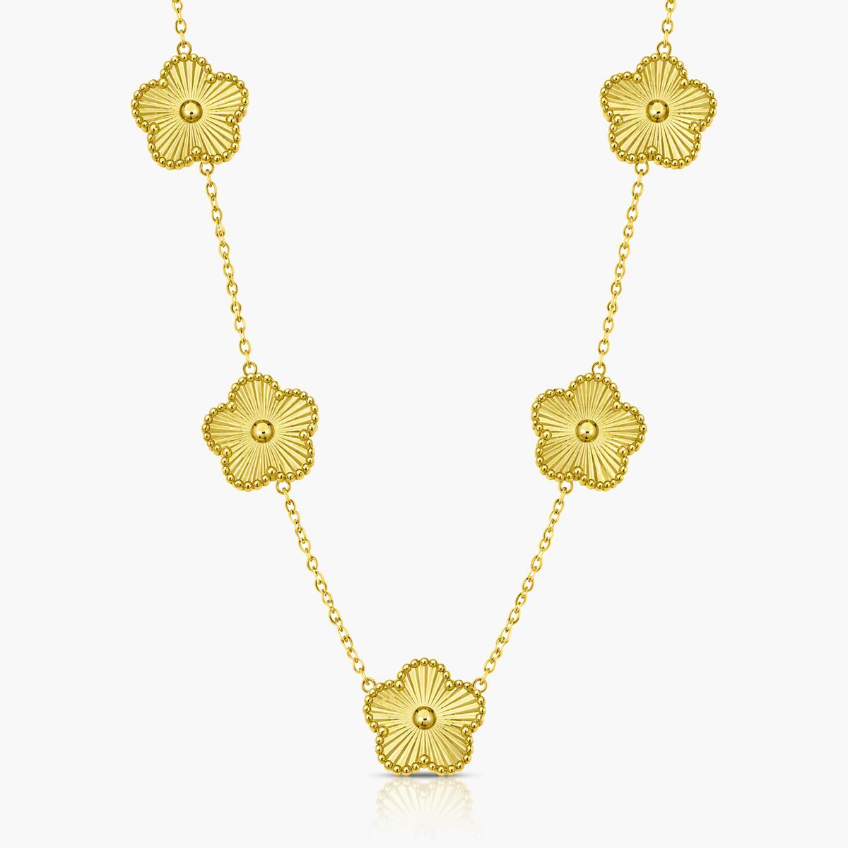 Dainty Flower Necklace