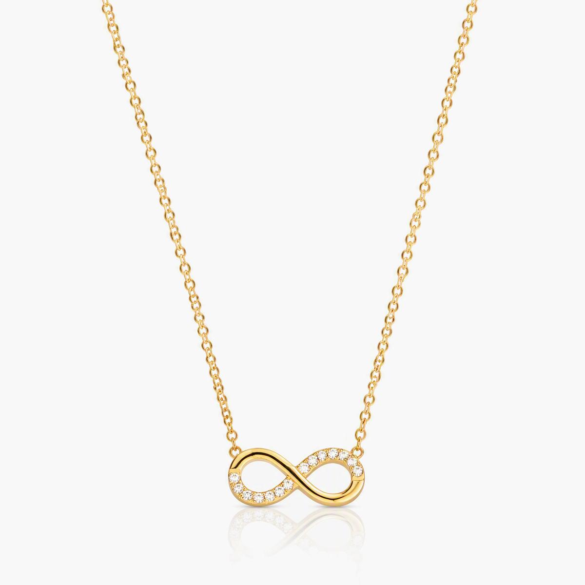 Dainty Infinity Pendant Necklace