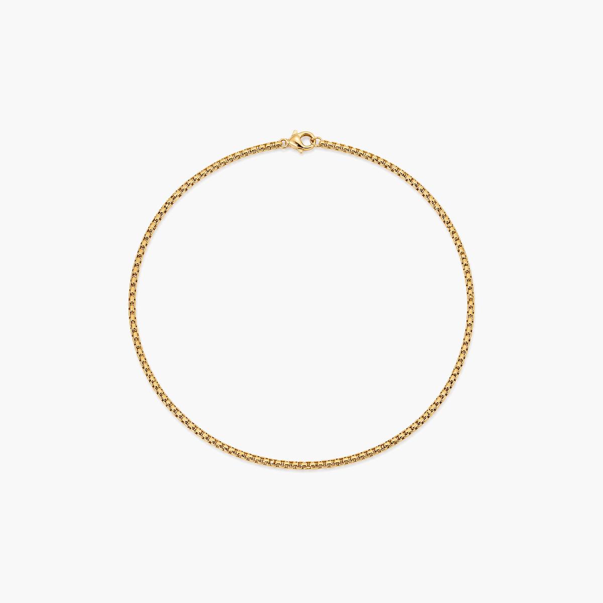 Minimalist Box Chain Necklace