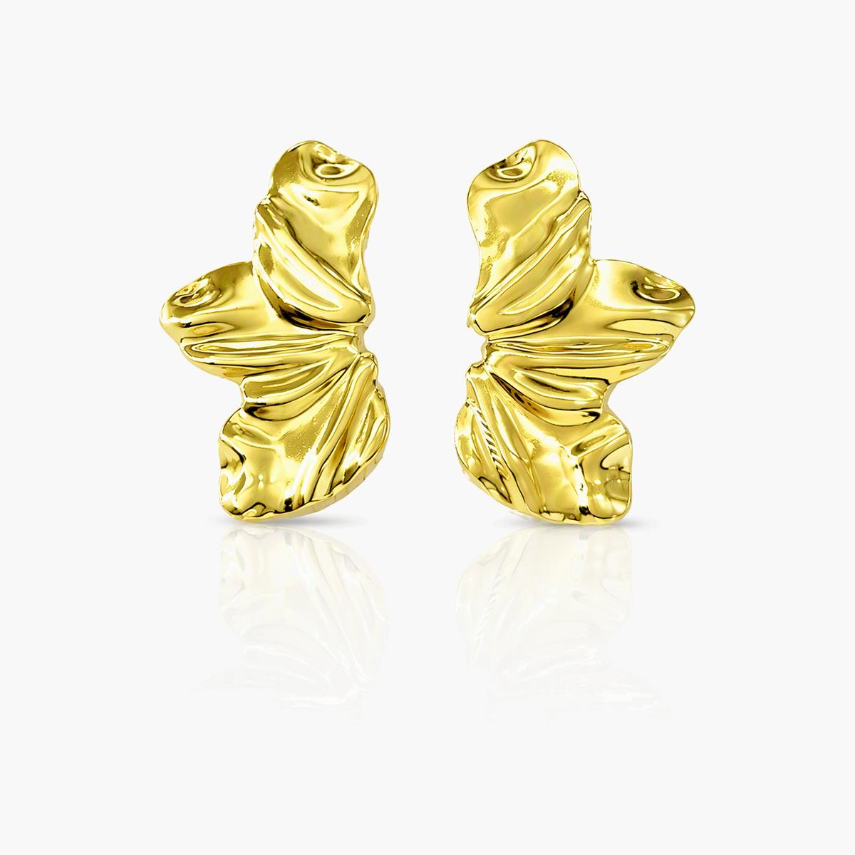 Trendy Mixed Motif Stud Earrings