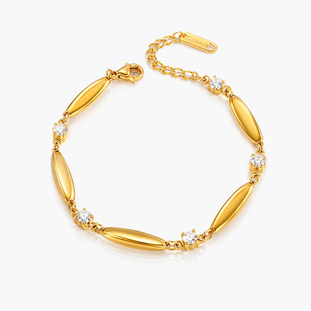 Dainty Oval Link Bracelet