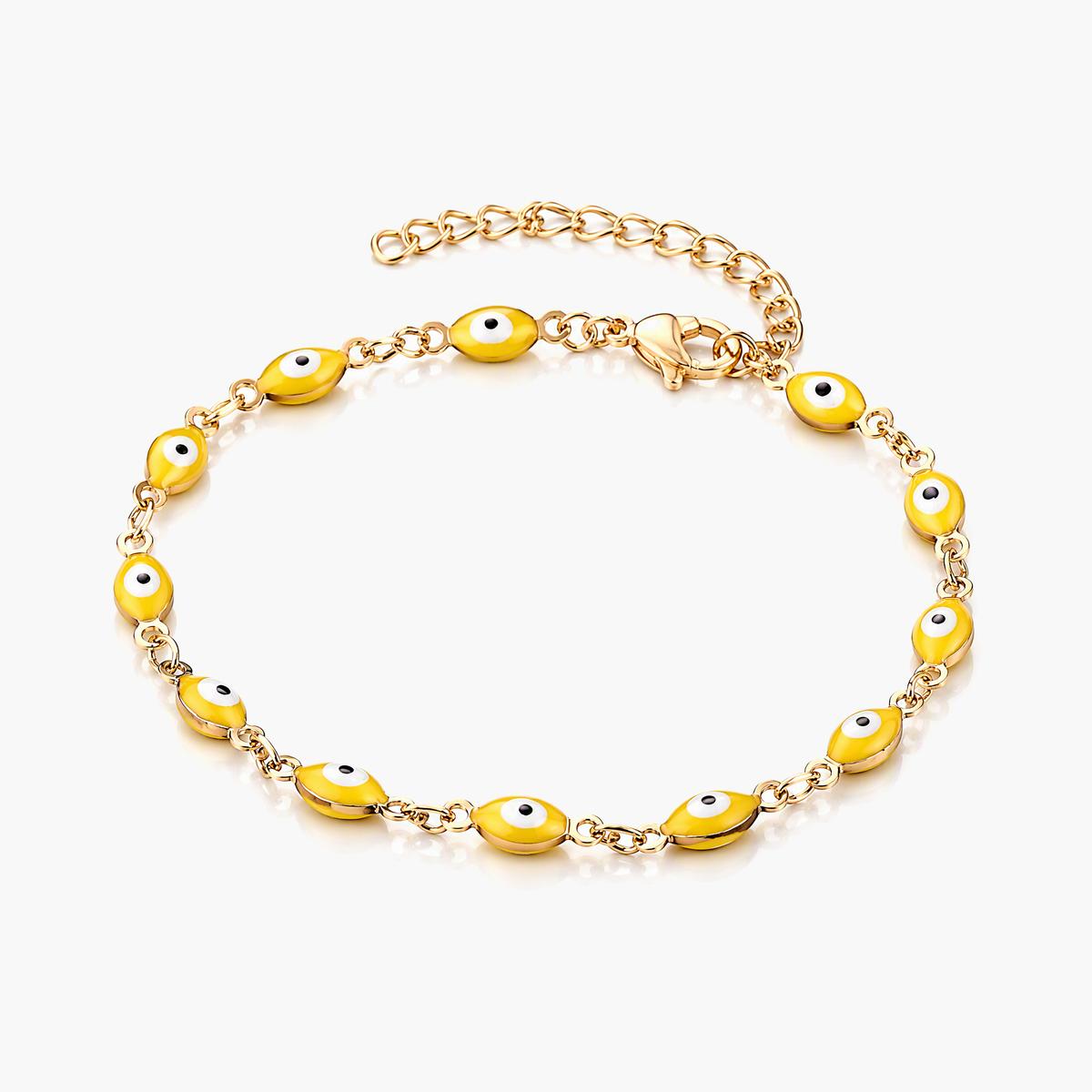 Trendy Evil Eye Chain Bracelet
